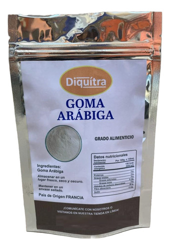 Goma Arábiga (acacia) Polvo Grado Alimenticio 100 Gramos