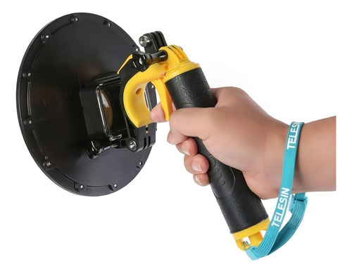 Dome Gopro Hero 3+ E 4 Dome Port V3 Com Gatilho