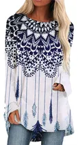 Comprar Camisa Manga Larga Boton Blusa Holgada Fluida Suelta Tops