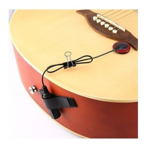 Imagen 3 de 10 de Micrófono Contacto Hügel Instrumento Guitarra