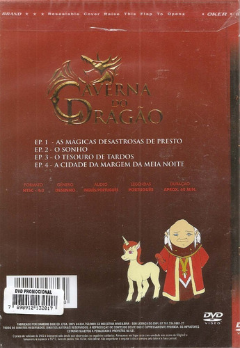 Dvd A Caverna Do Dragão Dvd (4)