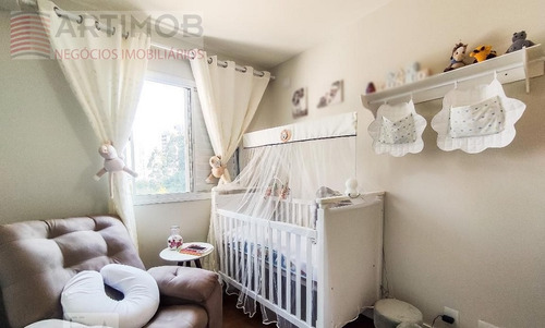 Imagem 16 de 30 de Apartamento Para Venda, 3 Dormitórios, Portal Do Morumbi - São Paulo - 3598