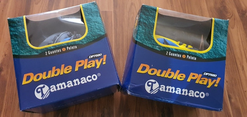 Set Doble Play Tamanaco De 2 Guantes Y Una Pelota De Béisbol