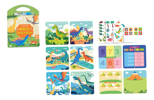 Water Painting Book Educational Toy Interactive Toy Dinosaur
