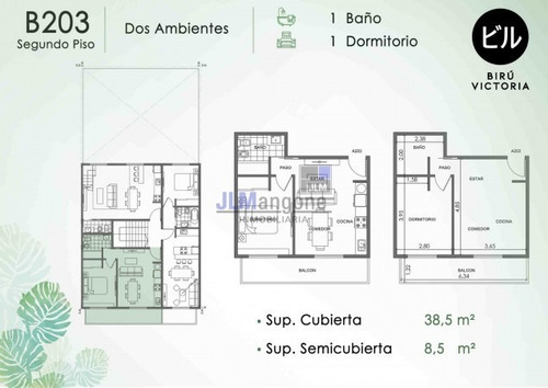 Imagen 9 de 12 de Departamentos 1 2 Y 3 Ambientes A Estrenar