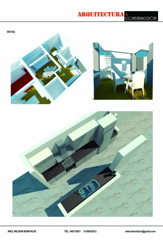Arquitecto. Asesoramiento, Remodelaciones, Obra Nueva