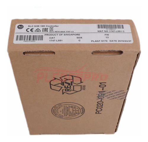 Allen-bradley 1747-l551 Cpu Slc 5/05 16k Controller Slc500