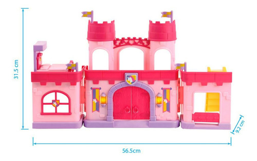 Set Royal Castillo Preescolar Con 16 Accesorios Con Sonidos