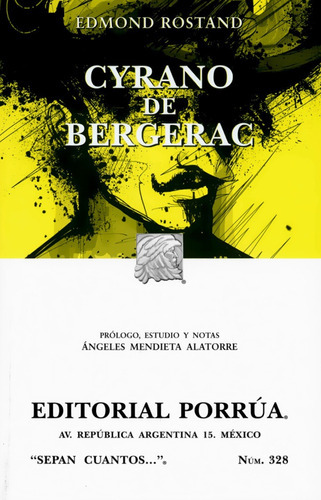 Cyrano De Bergerac, De Edmond Rostand. Editorial Porrúa, Tapa Blanda En Español