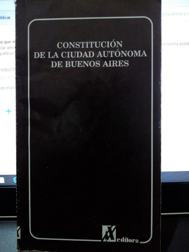 Constitucion De La Ciudad Autonoma De Buenos Aires Az