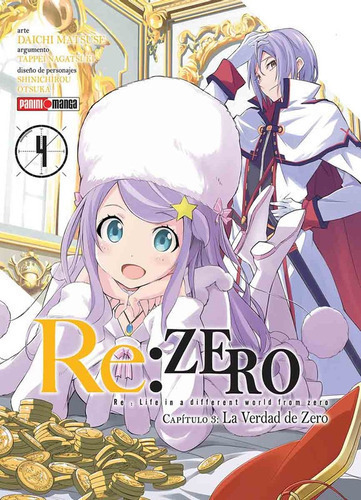 Panini Manga Re: Zero (chapter Three) N.4: Panini Manga Re: Zero (chapter Three) N.4, De Tappei Nagatsuki. Serie Re: Zero, Vol. 4. Editorial Panini, Tapa Blanda, Edición 1 En Español, 2020