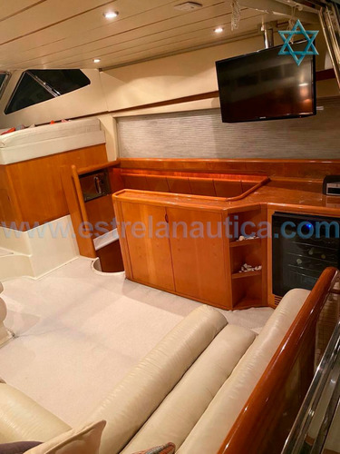 Lancha Ferretti 50 Barco Iate N Azimut Fishing Intermarine