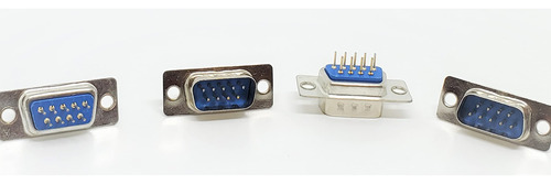 Conector Pro 10-pack Db9 Dip D-sub Montaje Pcb Pine Macho Pc