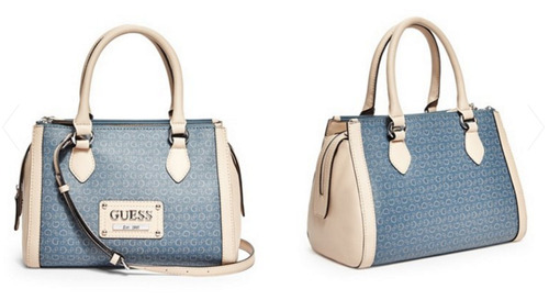 Carteras Guess Original. Proposal Box Satchel Color Natural