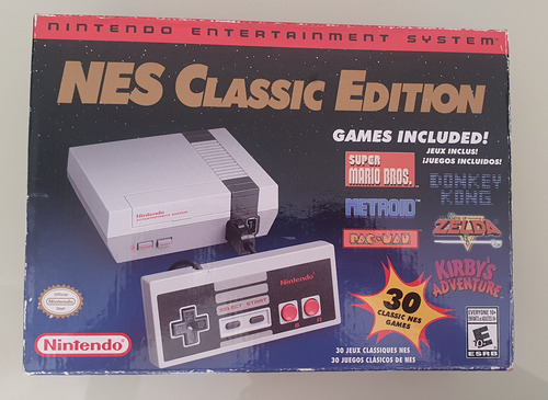 Nintendo Nes Classic Mini Con Control Extra Y Estuche