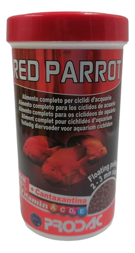 Prodac Alimento Red Parrot 110g Acuario Peces Pecera