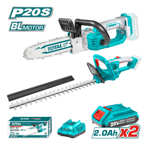 Combo Motosierra+desbrozadora Bl Total Tools Tosli23044