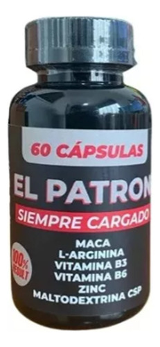 El Patron Maca Suplemento Alimenticio Energia Potenciador