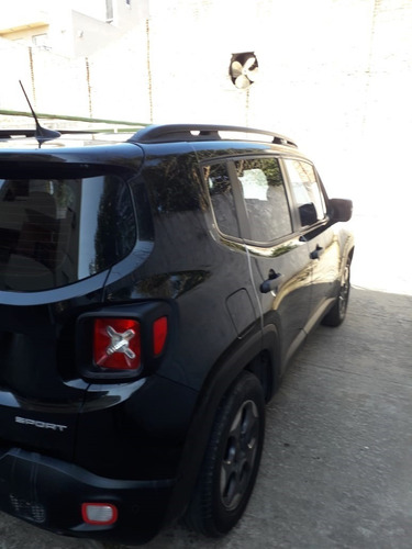 Jeep Renegade Sport Manual 2017 Negra 1ra Mano Full