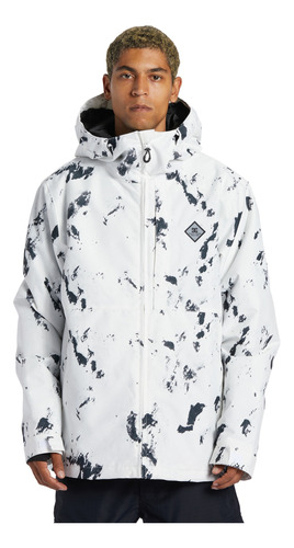 Campera Dc Hombre Basis Print 10k Impermeable Ski Snowboard