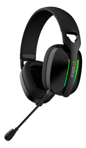Headset Gamer Bluetooth Goldentec Gt Infinity Rgb Preto