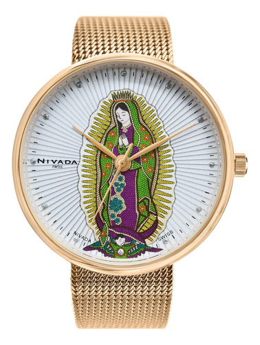 Reloj Caballero, Virgen Mesh, Multicolor, Unitalla
