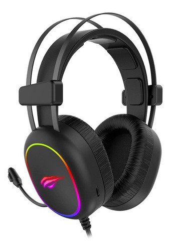 Auriculares Gamer Iluminacion Rgb Led Cable Usb 3.5mm Gtia