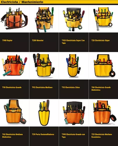 Es barato Infectar Neuropatía Cartuchera Porta Herramientas T90 Toolmen + Cinturon T95