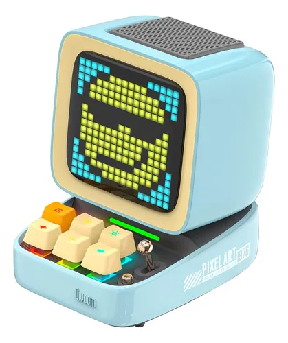 Parlante Bluetooth Divoom Ditoo Pc Retro Pixel Art 16x16