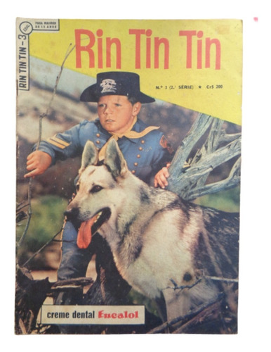 Hq Gibi Rin Tin Tin 2ª Série Nº3 Dezembro 1965 Ebal Raro!