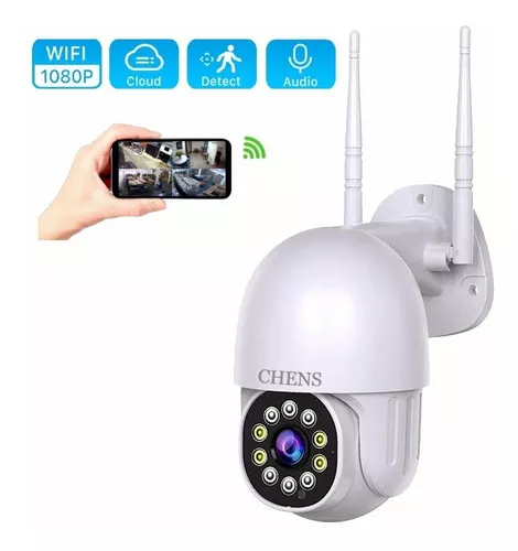 Cámara seguridad exterior IP WIFI Full HD Robótica Domo IP1150