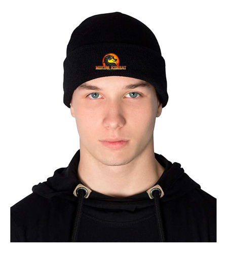  Gorro Tejido Unisex Dtf Mortal Kombat Dragón