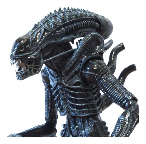 Alien Warrior Xenomorph Versao Tom Azul Neca Aliens 
