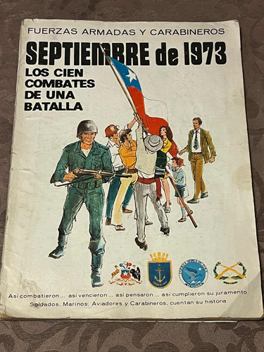 Revista Antigua Septiembre De 1973 En Chile ( A. Pinochet)