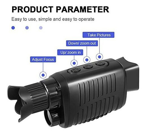 Monocular De Visión Nocturna, Gafas Digitales De Visión Noct