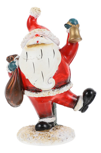 Adorno De Papá Noel Para Chimenea De Mesa, Estilo Americano