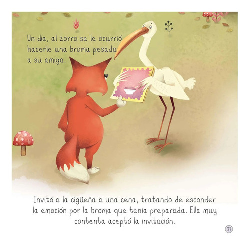 Mi Gran Libro De Fábulas Edición De Lujo Para Niños