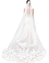Comprar Jovono Para Mujer Velo De Novia De La Catedral De Un Nivel C