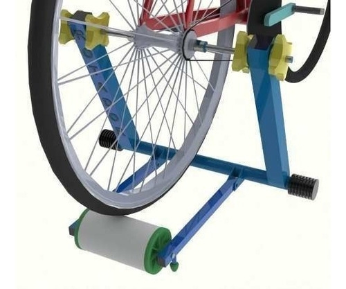 Imagen 4 de 7 de Ciclosimulador Rotador Bicicleta Entrenamiento Carretera