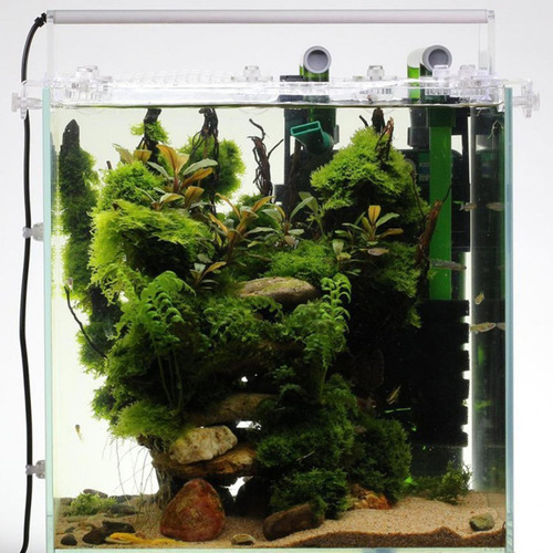 Pantalla De Acuario Diy Tank Top Cover Accesorio 100cmx100cm
