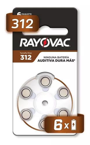 Pilas para audífonos Rayovac 675 - EMSUR