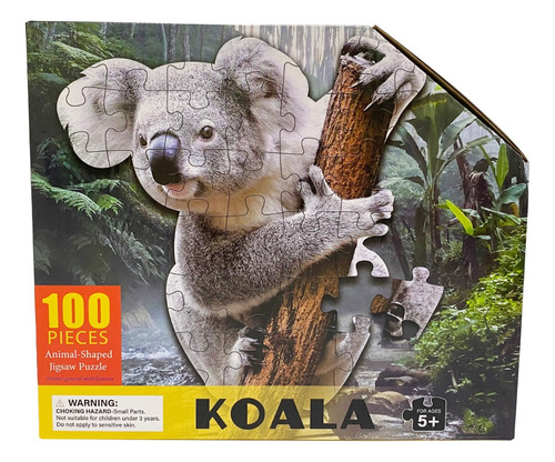 Rompecabezas 100 Juguetes Antiestres Animal Koala