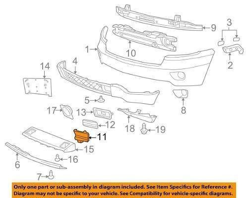 Rejilla Izq Spoiler Inf Delantero G/cherokee 1113 1sj41rxfab