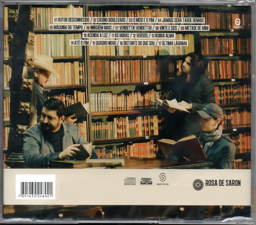 Cd Rosa De Saron O Agora E O Eterno (original E Lacrado)
