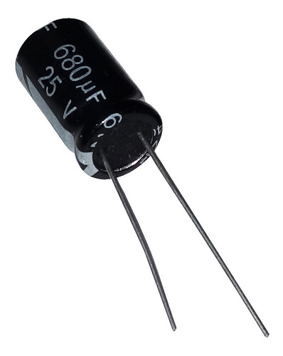 Capacitor 680 Uf 25v Filtro Condensador ( Paq. 15 Piezas )