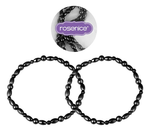 Pulsera De Tobillo Con Imán Negro Para Bajar De Peso Y Cuida