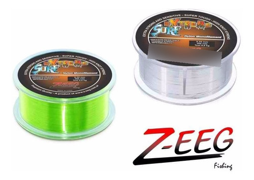 Nylon Monofilamento Carga Por 300 Mts Fluor Z-eeg Extreme