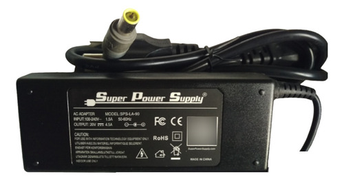 Cargador Para Lenovo 3000 De 20v 4.5a