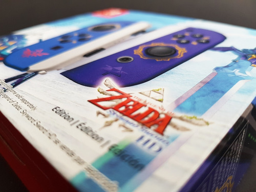 Set de control joystick inalámbrico Nintendo Switch Joy-Con (L)/(R) Neón the legend of zelda skyward sword hd edition