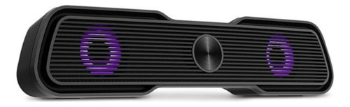 Barra de sonido Gamer 2.0 Multilaser Sp953 de 15 W Rms, color negro, frecuencia 160 HZ. 20 KHZ